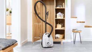 Bosch Serie 4 Imuri, jossa HEPA-suodatin, BGL38WH2, valkoinen