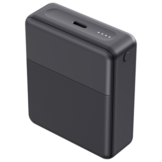 Liten powerbank 10000 mAh, USB-C