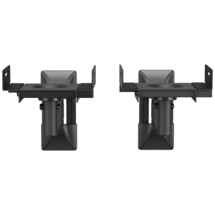 Exibel dubbla högtalarfästen för väggmontering, ställbara