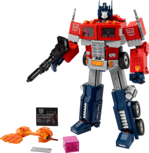 LEGO Icons Optimus Prime 2-i-1-robot 10302, 18+