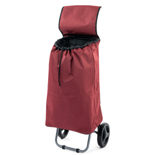 Dramatenväska shoppingvagn hopfällbar, 40 l