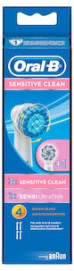 Oral-B Sensitive Clean børstehode, refill, 3+1