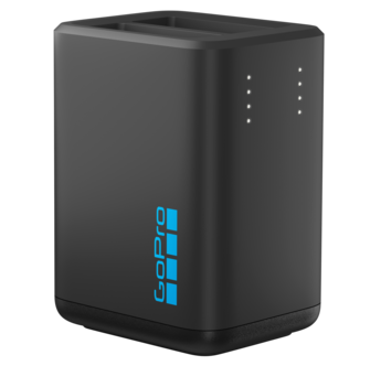 GoPro Dual Battery Charger Hero13 med 2 batterier
