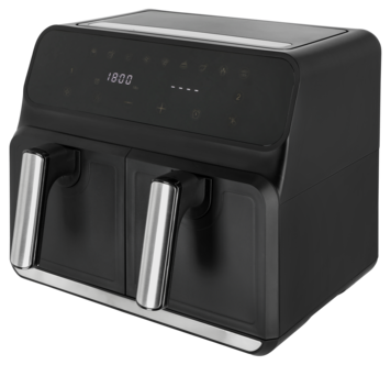 Ilmafriteerauskeitin Airfryer Dual, 4 + 4 litraa