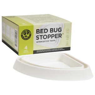 Nattaro Bed Bug Stopper fälla mot vägglöss sängben, 4-pack