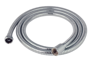 Dusjslange 1,6–2 meter 1/2 tommes tilkobling, krom