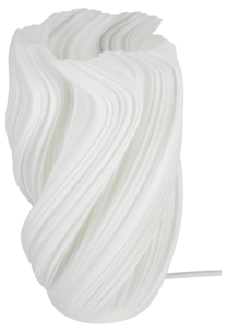 Northlight Mille bordlampe 3D-design, hvit