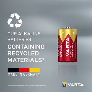 Varta Longlife Max Power D/LR20, 2-pack