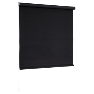 Rullegardin mørkleggende, svart

