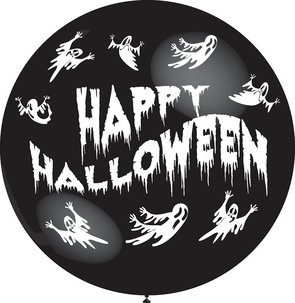 Halloweenballong Happy Halloween