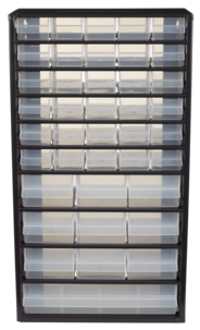 Cocraft sortimentskap, 40 skuffer