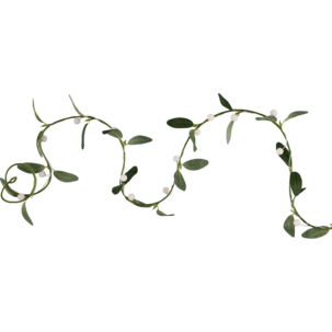 Batteridriven ljusslinga girlang blad och bär 2 m inomhus