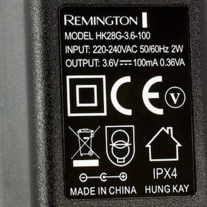 Remington lader 3,6 V/100 mA