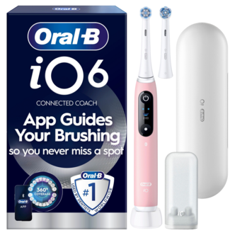 Oral-B iO 6 elektrisk tannbørste, 5 børstemoduser