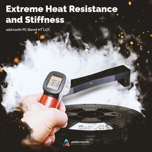 Addnorth PC Blend HT LCF Filament svart 1,75 mm, 500 g