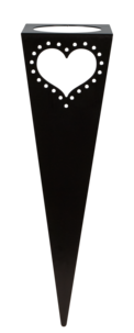 Hautakynttilän pidike, sydän