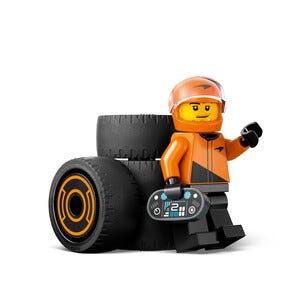 LEGO City 60442 F1-kuljettaja ja McLaren-kilpa-auto, yli 6-vuotiaille