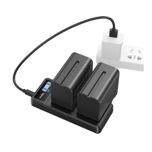 SmallRig 3823 NP-F970-batteri och laddare för Sony