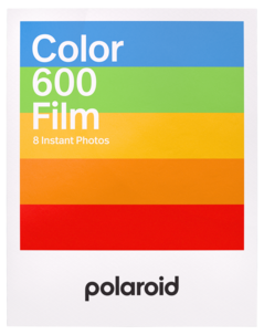 Polaroid 600 färgfilm med vit ram, 107 x 88 mm