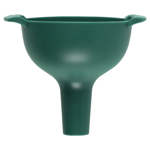 Trakt med sil, plast, stabelbar, 3-pakning