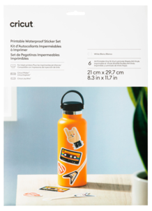 Cricut Sticker Set vattentåligt, A4, 6 ark