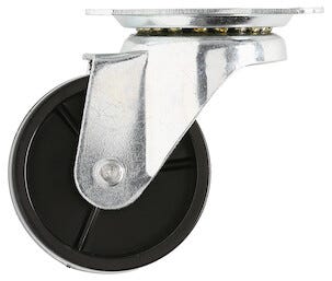 Länkhjul svängbart