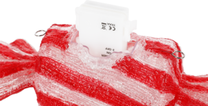 Joulukoriste karkki LED, ulkokäyttöön IP44, 35,5 cm