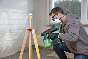 Bosch AdvancedSpray 18V-500 färgspruta med 1 batteri