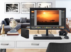 Seagate Expansion Desktop 8 TB hårddisk, USB 3.0