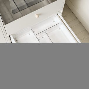 Skuffeinnsats transparent høyde 7,3 cm