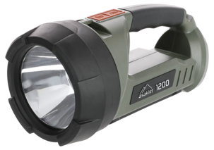 Oppladbar lyskaster og arbeidslampe, 1200 lumen