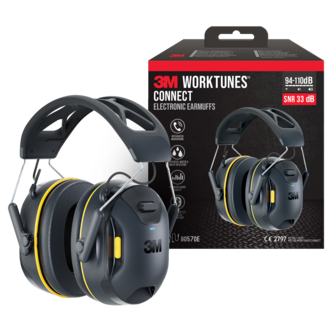 3M Work Tunes Connect hörselkåpor Bluetooth
