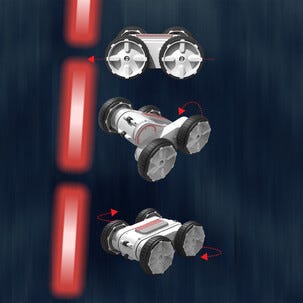 Radio-ohjattava auto Thunder Twist Rally, yli 6-vuotiaille