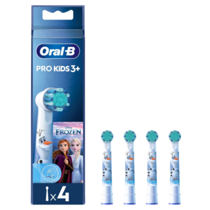 Oral-B Pro Kids 3+ Harjaspää täyttöpakkaus, 4 kpl