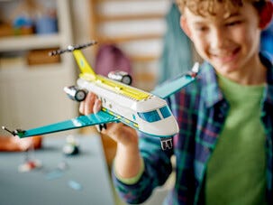 LEGO City Luftambulansefly med medisinsk laboratorium 60465, 6 år