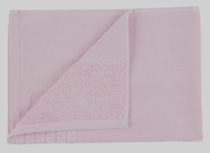 Handduk i frotté, rosa