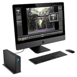 LaCie d2 Professional 8 TB extern hårddisk USB-C 3.2