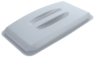 Lokk til Durabin 60 l søppeldunk, grå