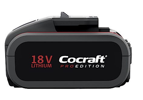 Batteri Cocraft PRO Edition 18 V, 4,0 Ah 