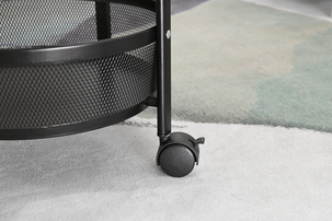 Rullvagn med lådor, badrum och kök, hopfällbar