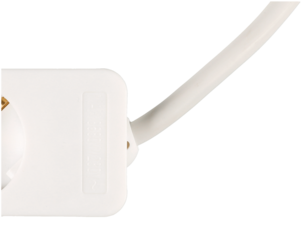 Grenuttag 5-vägs, strömbrytare, 1,4 m kabel