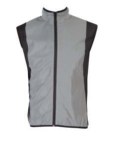 Clas Ohlson, reflekterende vest, grå