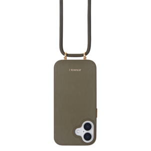 Anmiki Crossbody Phone Case iPhone 16 Suojakuori ja olkahihna