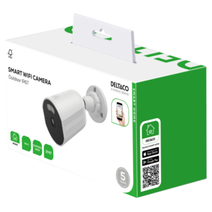 Deltaco SH-IPC17 övervakningskamera utomhus WiFi FullHD