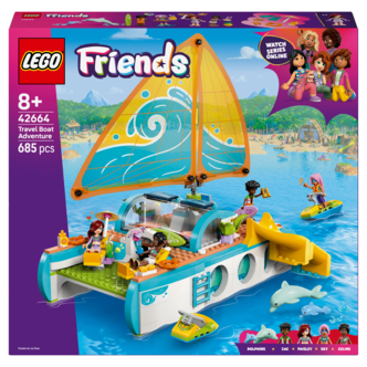 LEGO Friends Seilbåteventyr 42664, fra 8 år