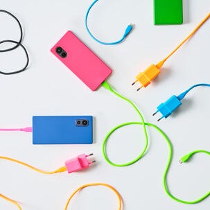 Laddkabel USB-C till USB-C, 1 m