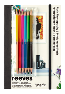 Reeves Flash Photography malerbok med fargeblyanter