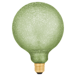 Dimbar globlampa LED E27 krakelerad 125 mm