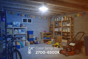 Deltaco Smart Home LED-lampa E27, 9 W, dimbar