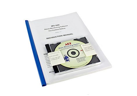 Alarm monitor programvara MS-980